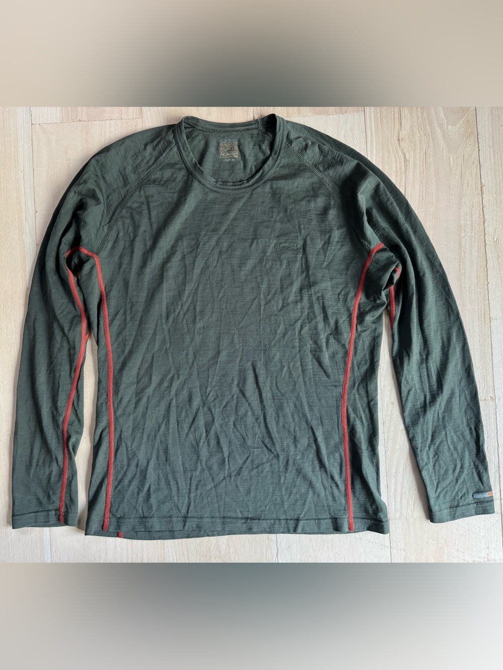 Icebreaker Merino Bodyfit 200 Wool Long Sleeve Base Layer Shirt